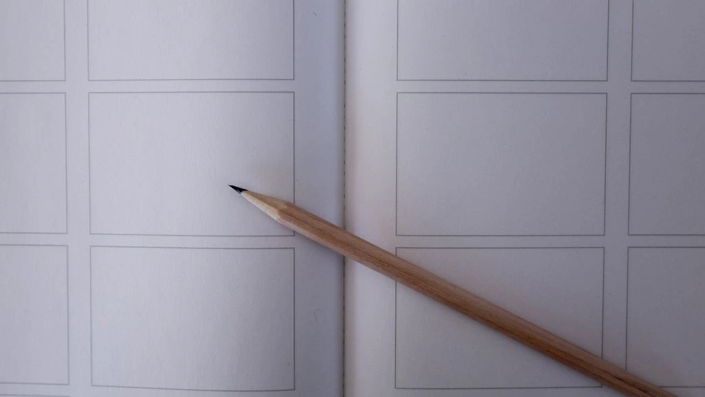 Single storyboard panel — 2.39:1 theatrical ratio chase sequence frame